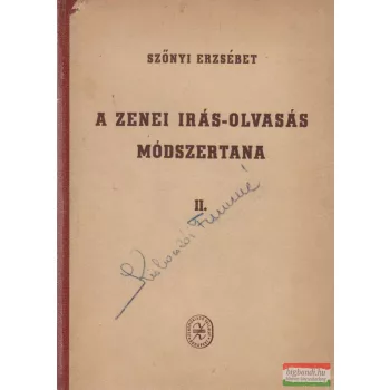 A zenei írás-olvasás módszertana II.