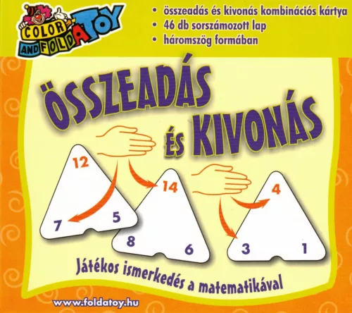 Összeadás és kivonás kombinációs kártya