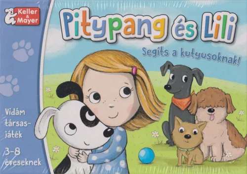Pitypang és Lili - Segíts a kutyusoknak! társasjáték