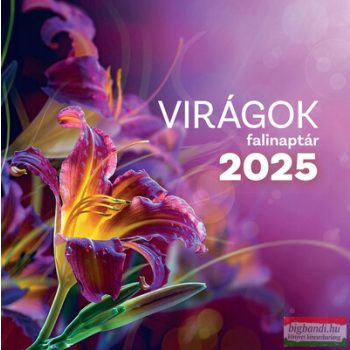 Virágok falinaptár 2025