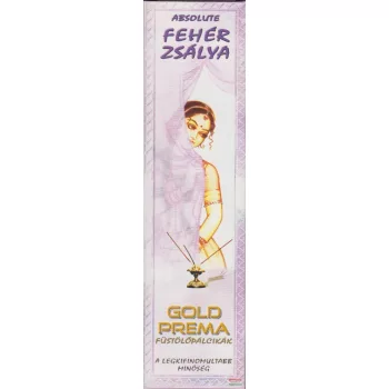 Absolute Fehér zsálya, Gold Prema füstölőpálcikák