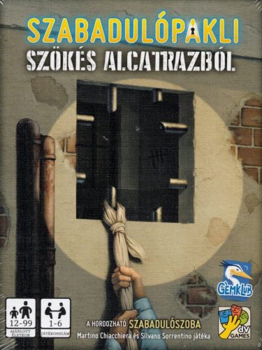 Szabadulópakli – Szökés Alcatrazból társasjáték