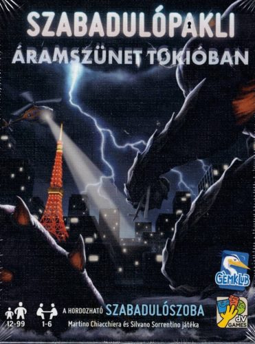 Szabadulópakli – Áramszünet Tokióban társasjáték