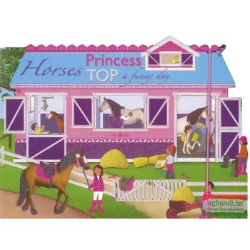 Princess TOP - Horses: a funny day (blue)