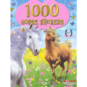 1000 ló matricája (1000 Horse Stickers) 1. - Virágos rét