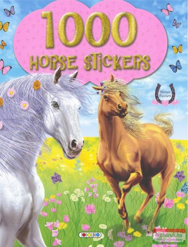 1000 ló matricája (1000 Horse Stickers) 1. - Virágos rét