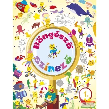 Böngésző színező - 1. Tigris