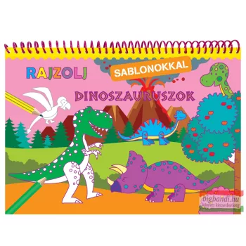Rajzolj sablonokkal - Dinoszauruszok