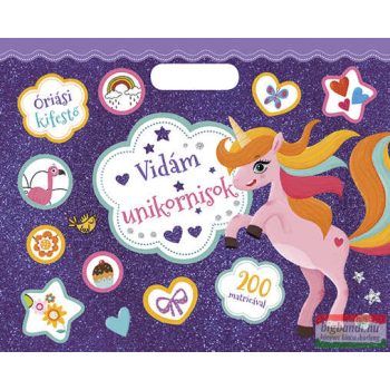 Óriási kifestő - Vidám unikornisok 
