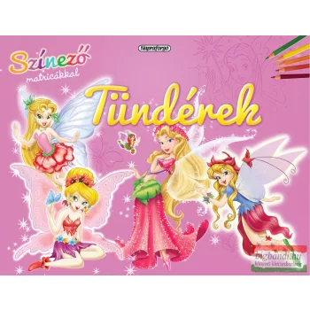 Színező matricákkal - Tündérek 