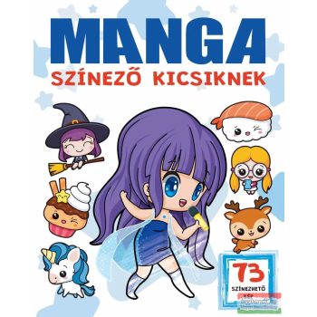 Manga színező kicsiknek 