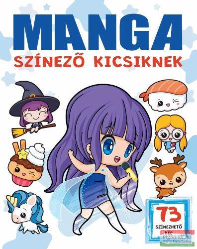 Manga színező kicsiknek 