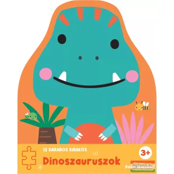 12 darabos kirakós - Dinoszauruszok