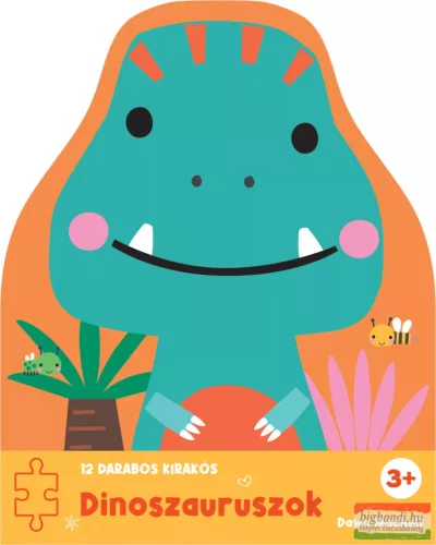 12 darabos kirakós - Dinoszauruszok