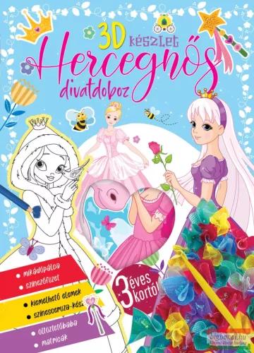 3D készlet - Hercegnős divatdoboz