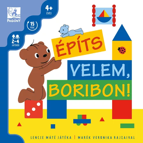 Építs velem, Boribon! - Marék Veronika rajzaival