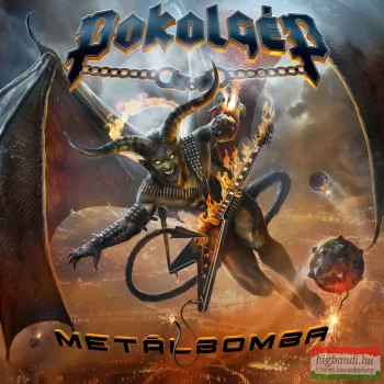 Pokolgép - Metálbomba LP - fekete (vinyl)
