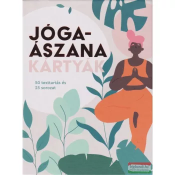 Jógaászana-kártyák - 50 testtartás és 25 sorozat
