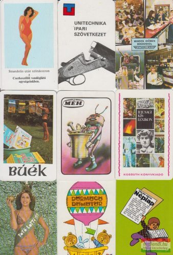 Kártyanaptárak - 1979. évi