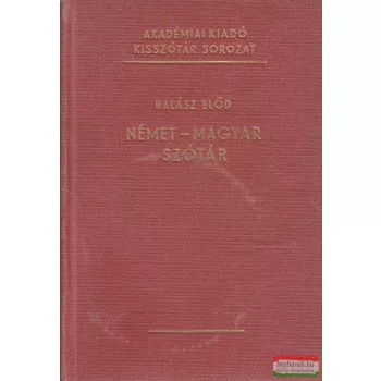 Halász Előd - Német-magyar szótár