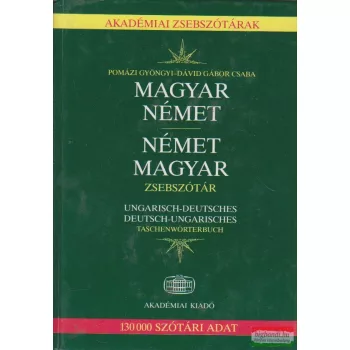   Pomázi Gyöngyi, Dávid Gábor Csaba - Magyar-német - Német-magyar zsebszótár