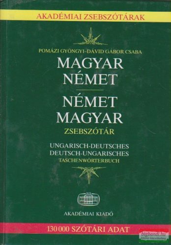 Pomázi Gyöngyi, Dávid Gábor Csaba - Magyar-német - Német-magyar zsebszótár