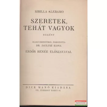 Szeretek, tehát vagyok