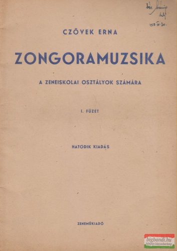 Czövek Erna - Zongoramuzsika - I. füzet