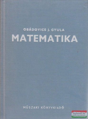 Obádovics J. Gyula - Matematika