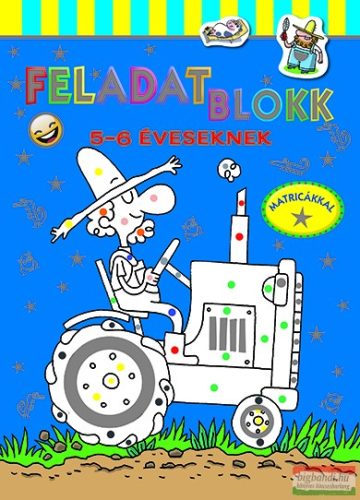 Feladatblokk 5-6 éveseknek, matricákkal