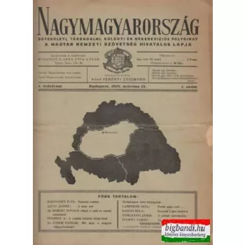 Nagymagyarország I.évfolyam/1.szám (1928)