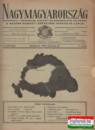 Nagymagyarország I.évfolyam/1.szám (1928)