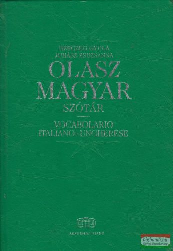 Magyar-olasz / Olasz-magyar szótár (2 kötetben)
