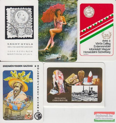 Kártyanaptárak - 1984. évi