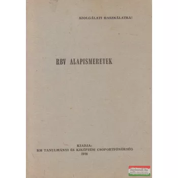 Vincze János szerk. - RBV alapismeretek 