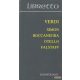 Verdi - Simon Boccanegra / Otello / Falstaff
