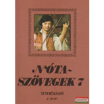Leszler József - Nótaszövegek 7.