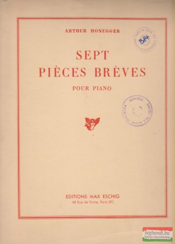 Sept piéces bréves - Pour piano