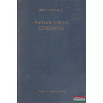 Országh László - Magyar-angol kéziszótár