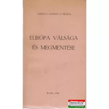 Európa válsága és megmentése