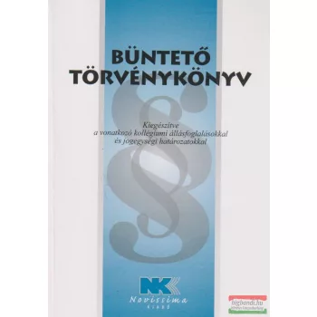 Büntető Törvénykönyv 2007. január 1.