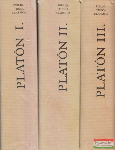 Platón összes művei I-III. kötet (nyomdahibás!)