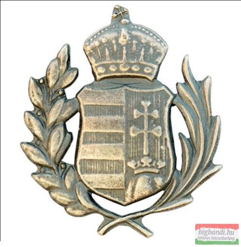 Lombkoronás magyar címer áttört 24 mm