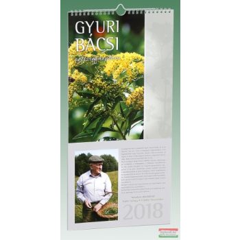   Gyuri bácsi egészségnaptára 2018 - Szabó György - A bükki füvesember