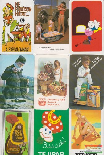 Kártyanaptárak - 1982. évi
