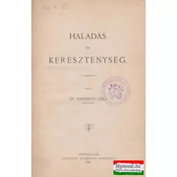 Haladás és kereszténység