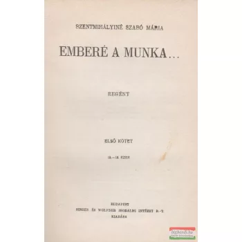 Emberé a munka...