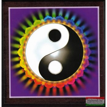 Yin-Yang mandala – kis falikép (18×18 cm)