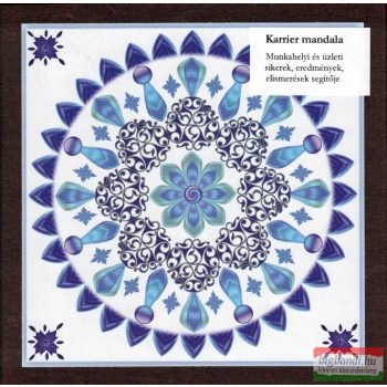 Karrier mandala – kis falikép (18×18 cm)