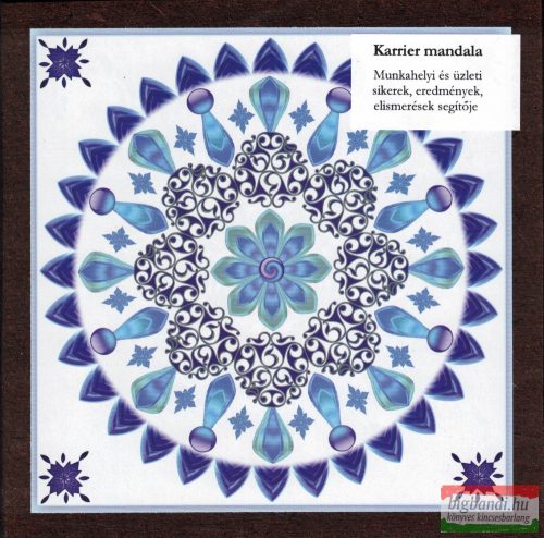 Karrier mandala – kis falikép (18×18 cm)